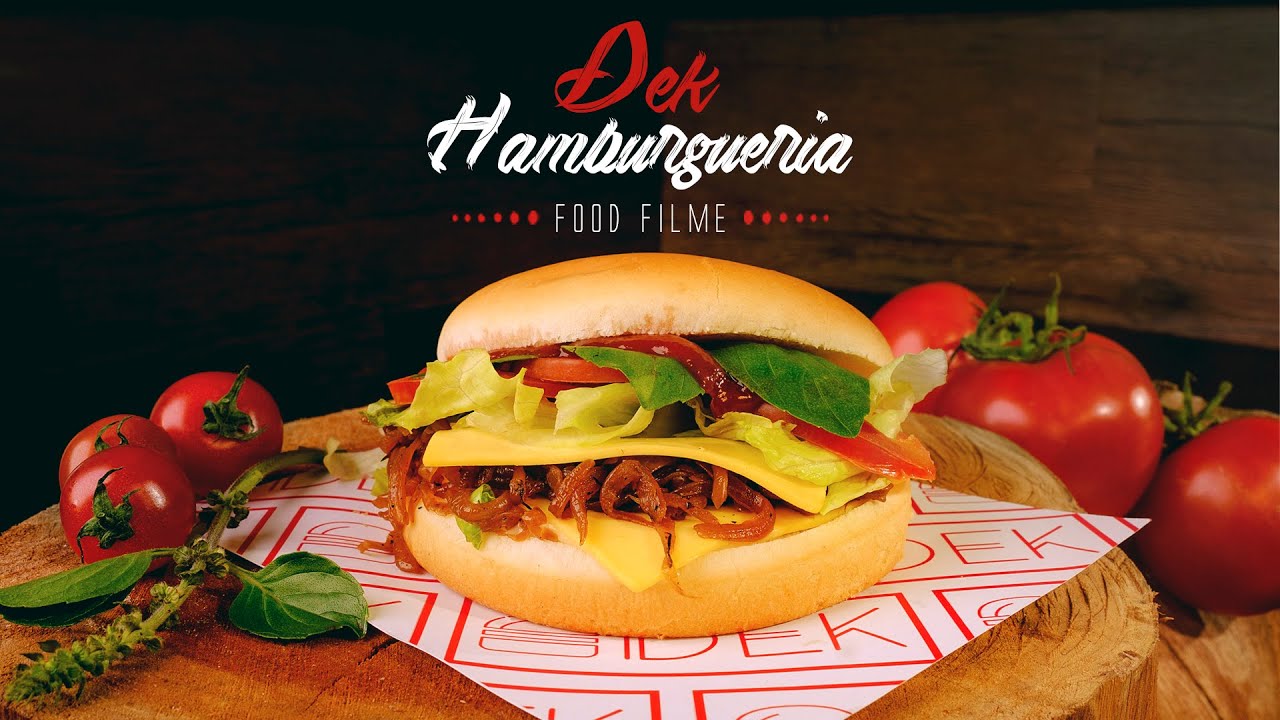 Vídeo Institucional de Hamburgueria  - Dek Hamburgueria (Food Film Burger)