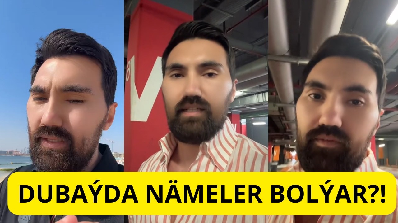 BERDI BEGMENOW DUBAÝDA - HEMME ZAT GOWY! #turkmentiktok