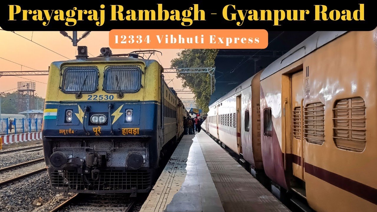 इसके बाद ये कभी देखने नहीं मिलेगी//Last ICF Run-12334 Vibhuti Express//Rambagh-Gyanpur Train Journey