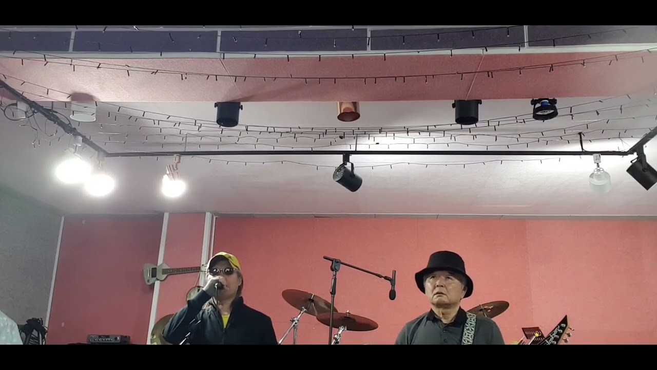 리드보컬 [쭈니1] 리드기타 김중석 투샷, 부평갈산동 해오름밴드 [Surtans of swing] 해오름밴드 신년파티 