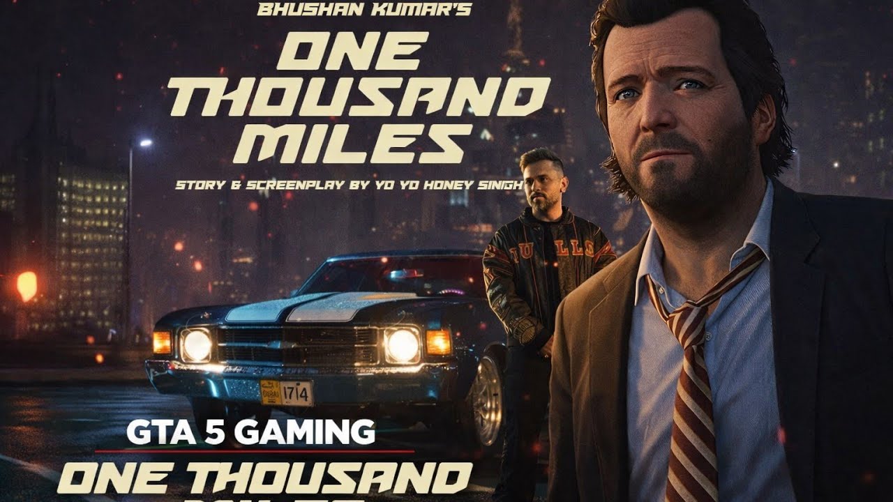 GTA 5 Cinematic Edit | ONE THOUSAND MILES 🔥 Yo Yo Honey Singh | 4K Visuals