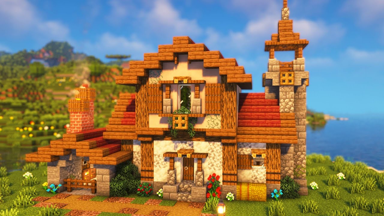 Minecraft: How to Build a Cozy Survival House [Tutorial]