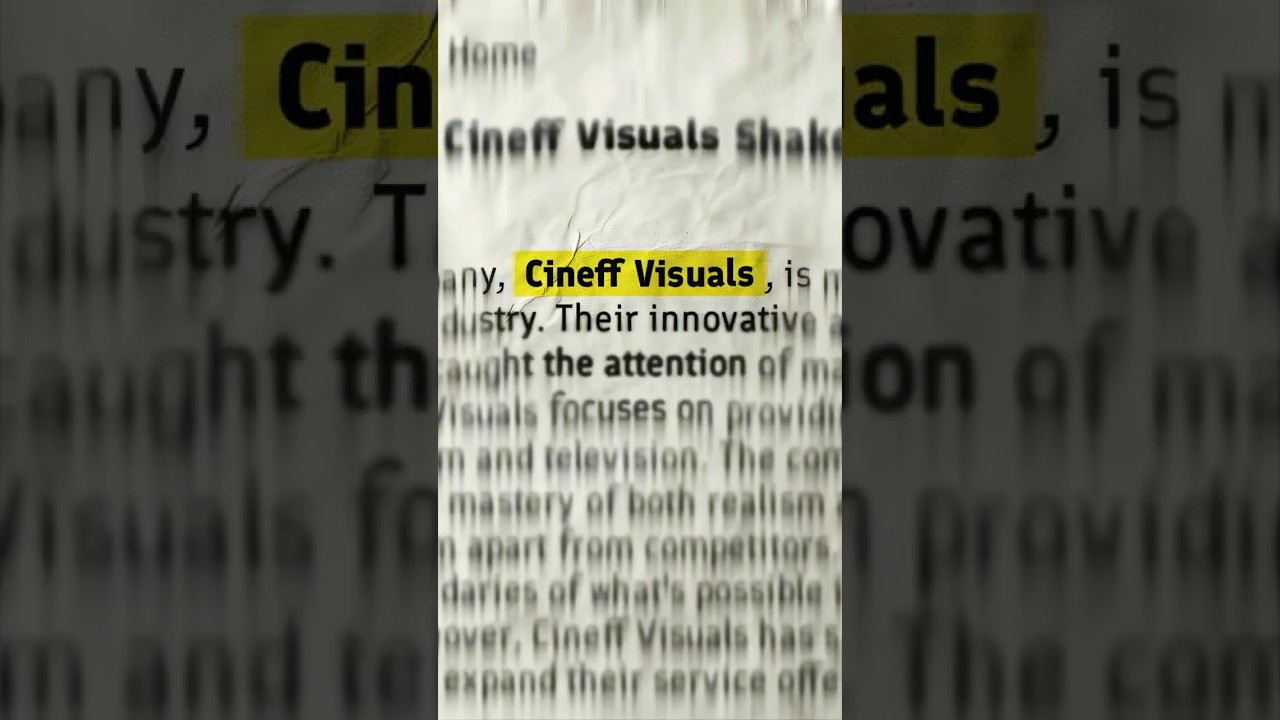 How to Do the &ldquo;Text Match Cut&rdquo; Effect in Seconds! 💥 #edit #aftereffectstutorial