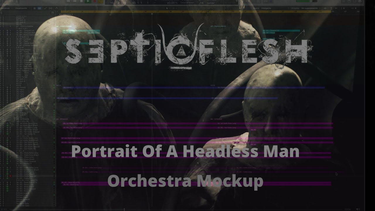 SepticFlesh:  Portrait Of A Headless Man - Orchestra Mockup