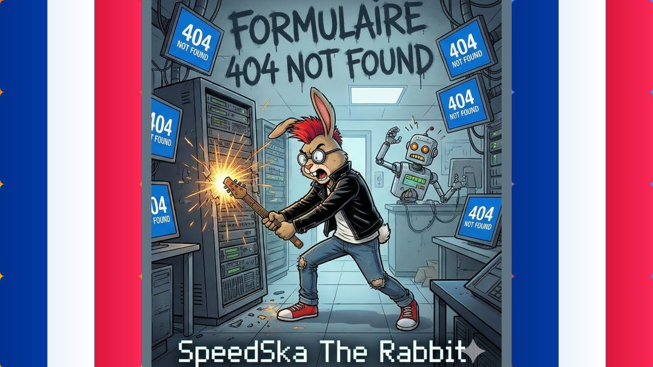 FORMULAIRE 404 NOT FOUND - SpeedSka The Rabbit | SkaPunkCore