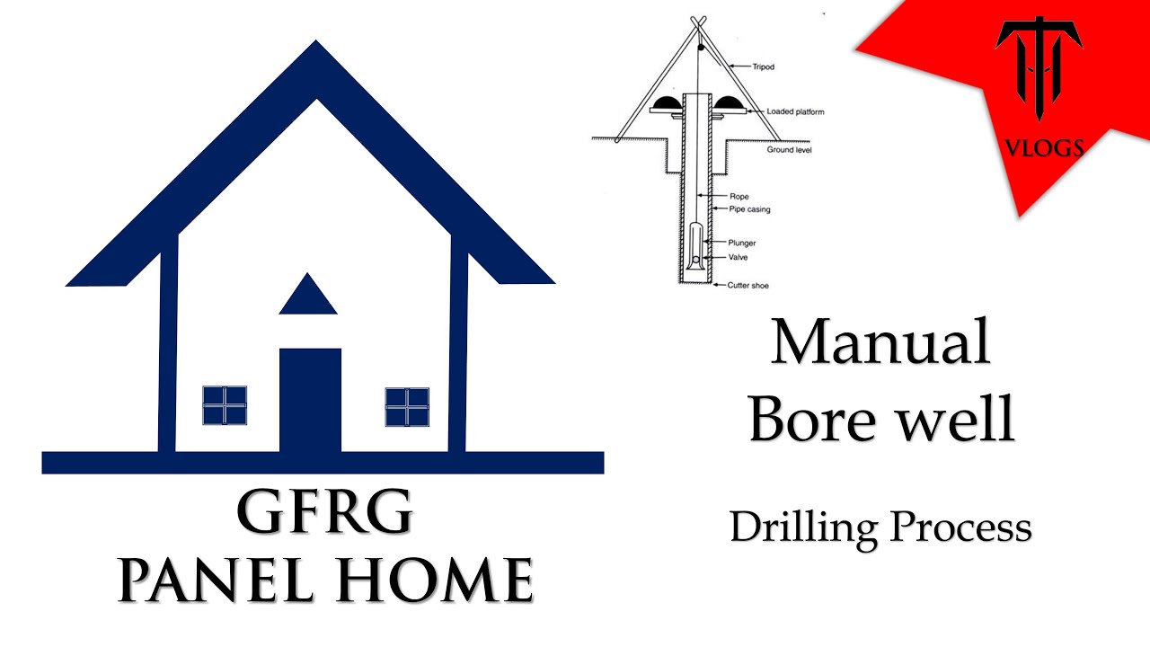 Manual Borewell Drilling Process | GFRG Home