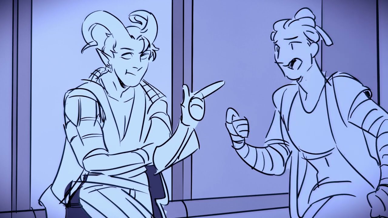 Как можно не заметить, как из человека выкачивают жизненную силу?! (Critical Role Animatic C2E3)