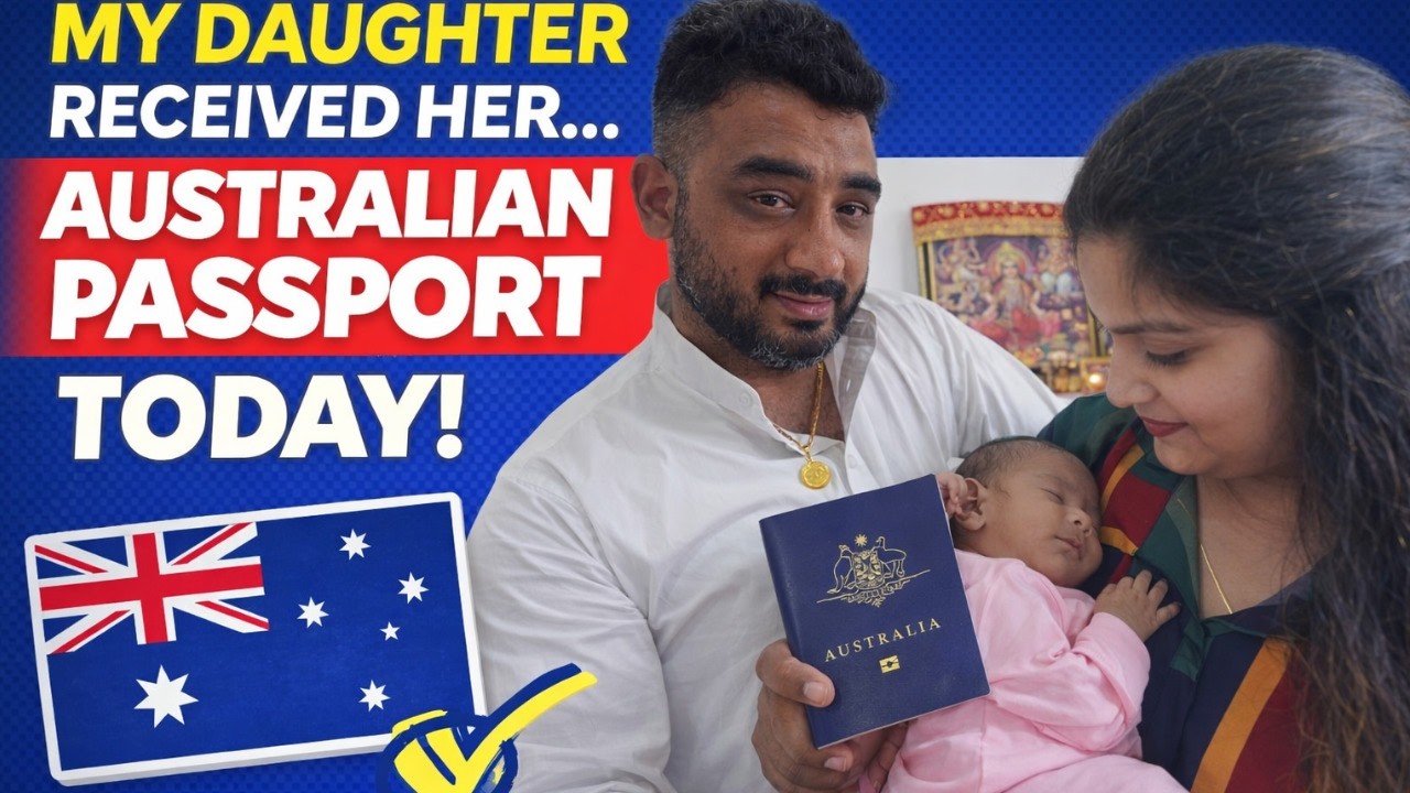 ਸਾਡੀ ਲਾਡਲੀ ਧੀ ਦਾ Australian Passport ਮਿਲਿਆ | Happy Family Moment ❤️
