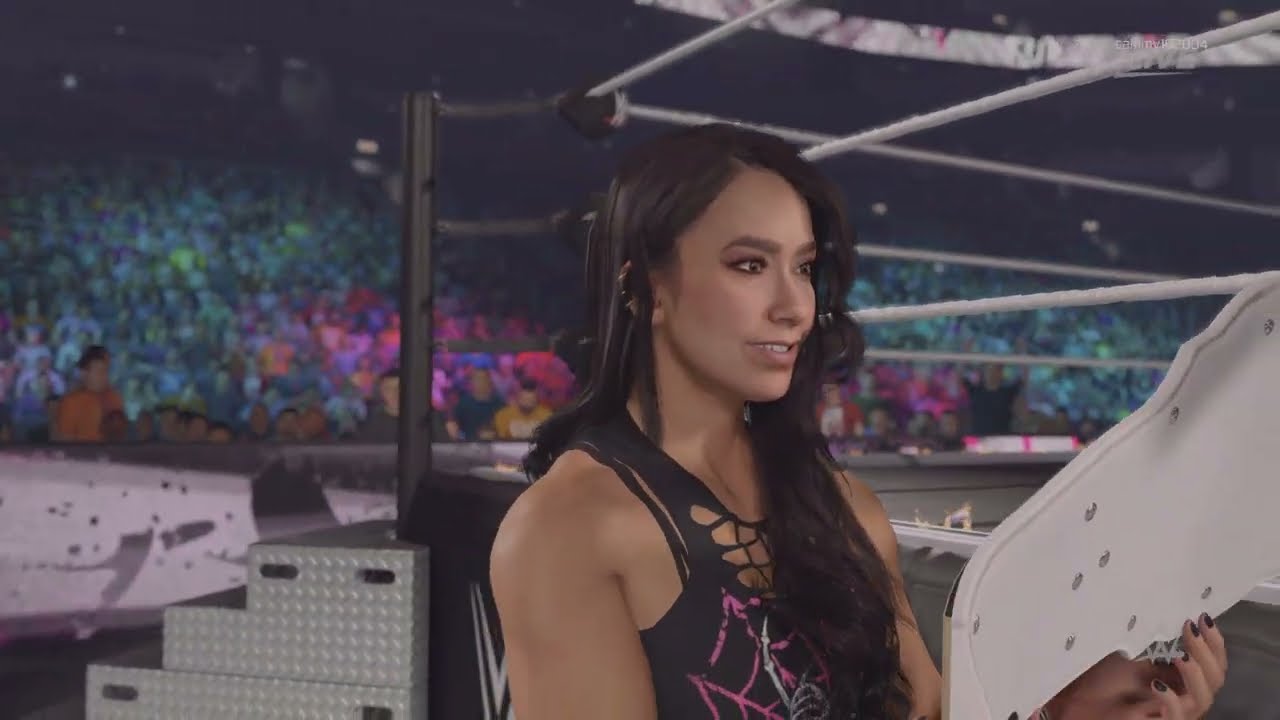 WWE 2K26 AJ Lee Vs Becky Lynch 3 Stages Of Hell