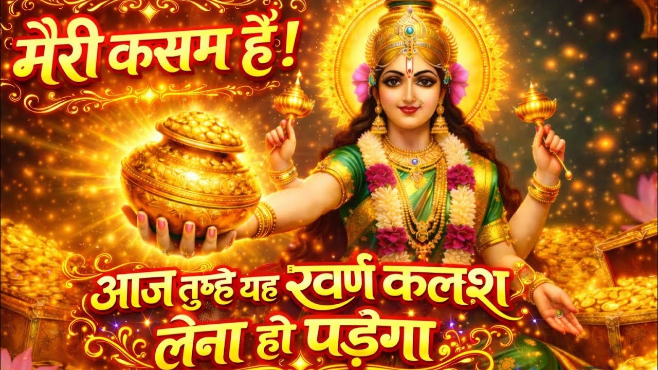 मेरी कसम हैं तुम्हें आज यह स्वर्ण कलश लेना ही पड़ेगा..🌺maa Laxmi ka sandesh 🌺