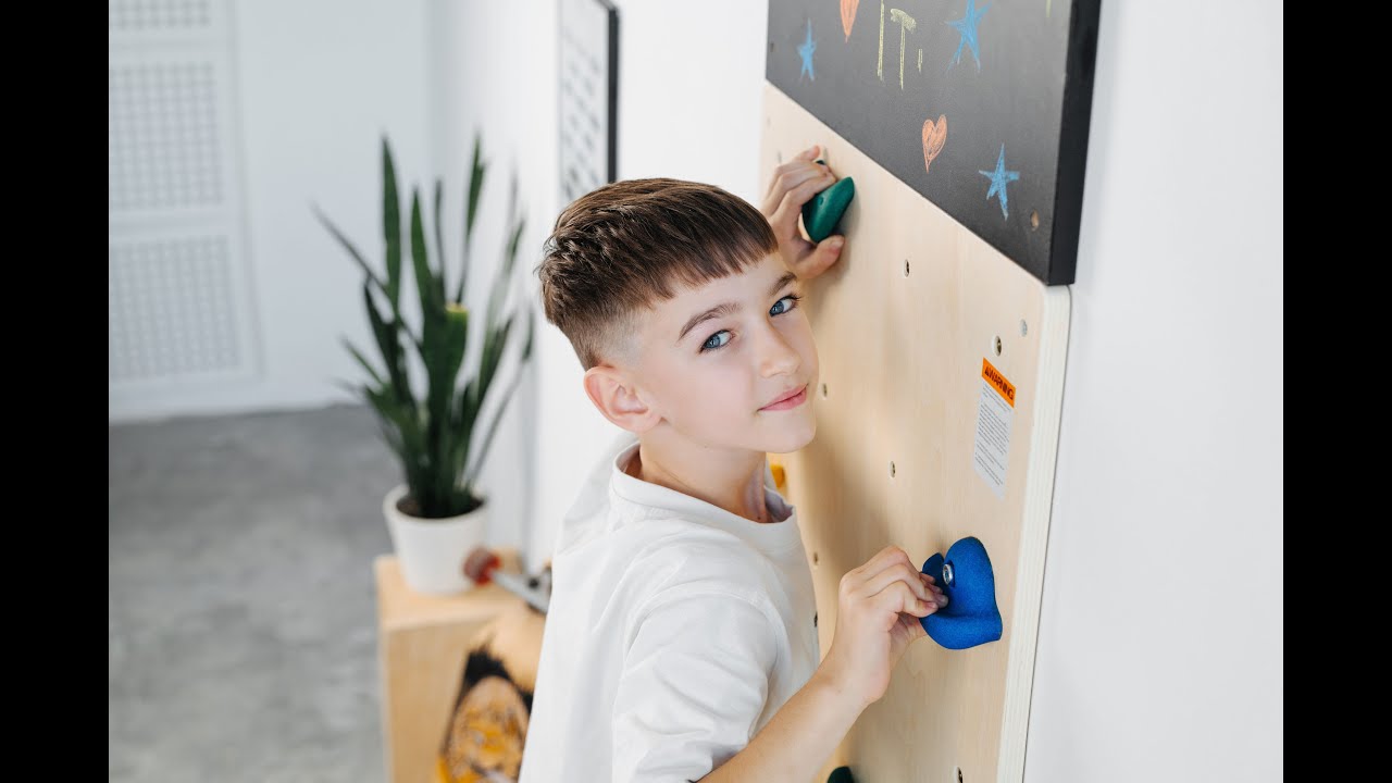 Comfy Bumpy Climbing Wall &ndash; Fun & Safe Indoor Play for Kids!