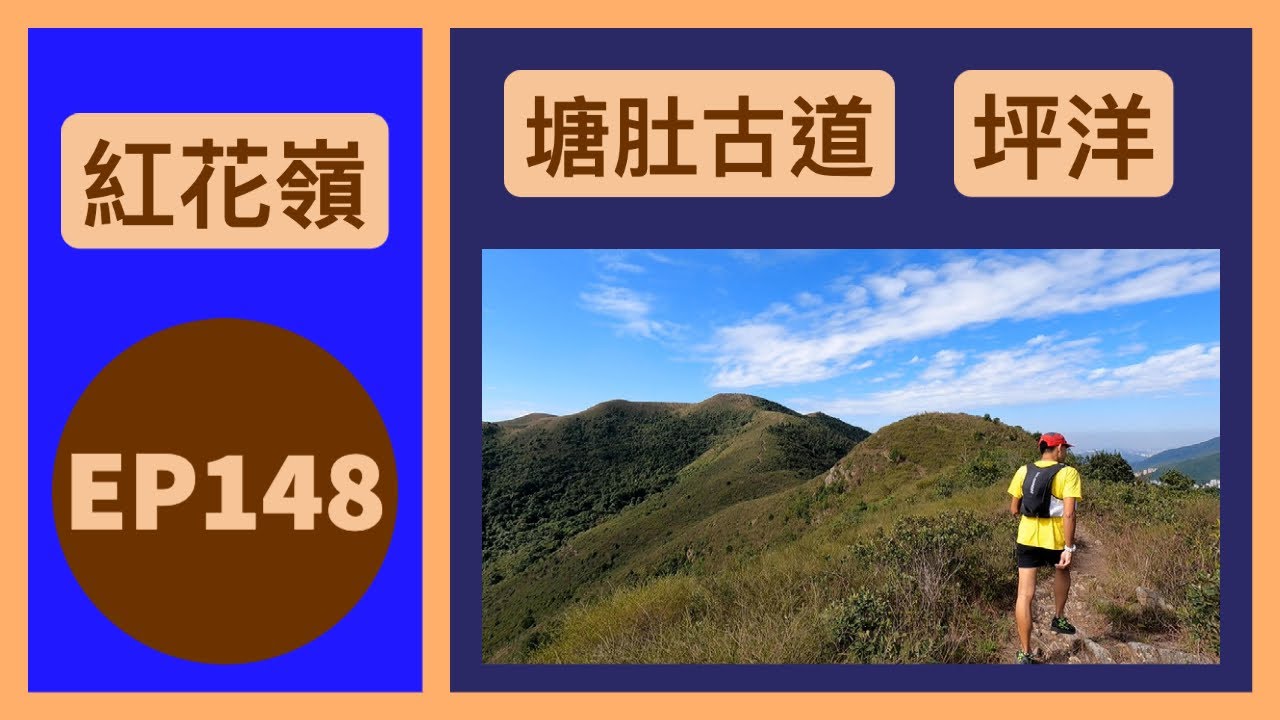 👣咪咁行◤EP148◢⛰️▶東北行山◀⛰️沙頭角担水坑⇒亞公頂⇒三峒⇒紅花寨⇒紅花嶺⇒蓮麻坑礦洞⇒塘肚古道⇒禾徑山路⇒古樟樹⇒坪洋