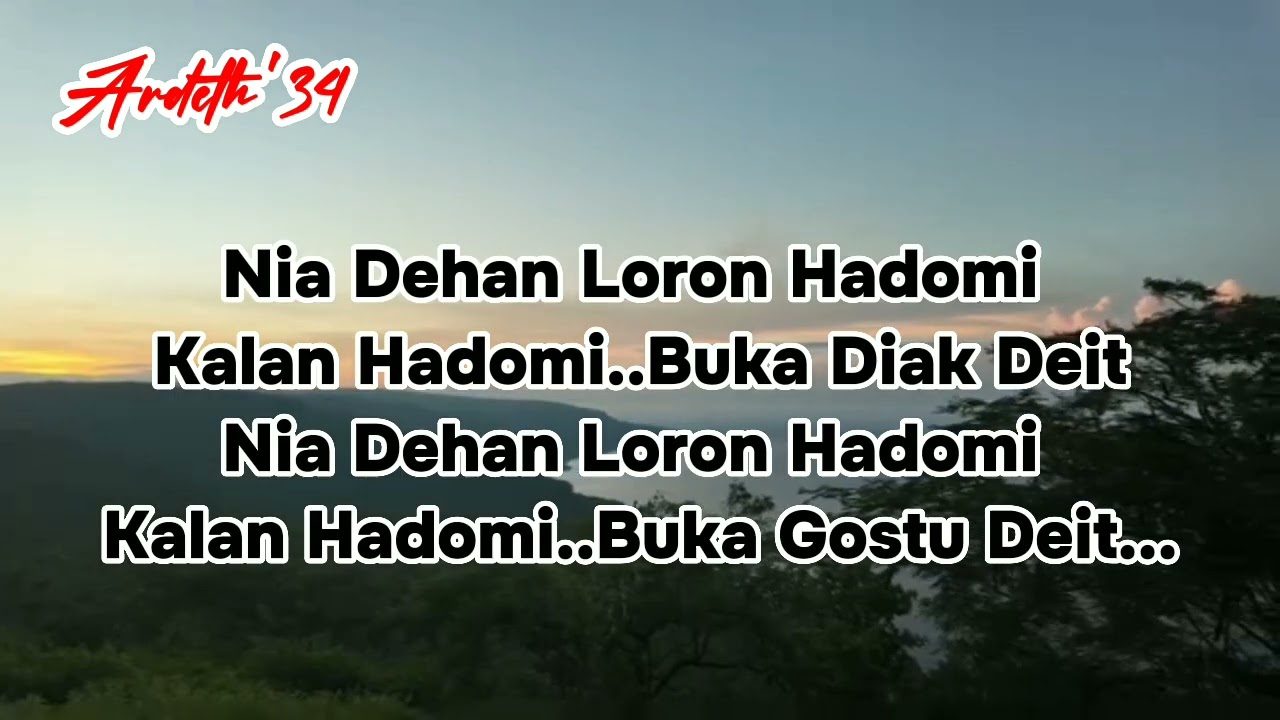 BUKA GOSTU DE'IT || KARAOKE NO VOKAL