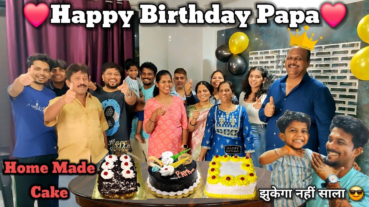 Papa Meri Jaan | Birthday Party Of Papa | झुकेगा नहीं साला 😂#walkwithnike #niketmorevlogs