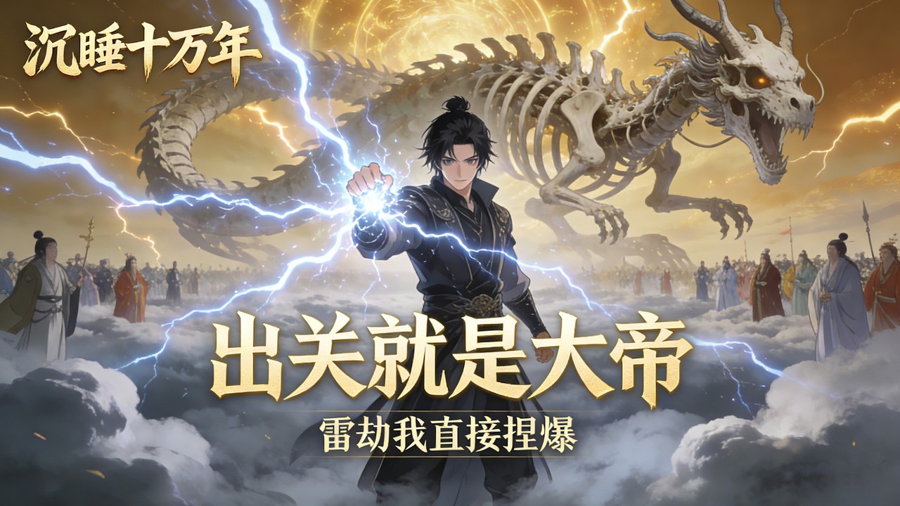 🔥 被封印十萬年，一醒來我直接成了大帝！ 雷劫剛落下，他徒手就捏爆了！ #國漫#修仙動漫#無敵流#大帝流#宗門流#玄幻動漫#國產動漫#動漫推薦#動漫解說#Donghua #智绘