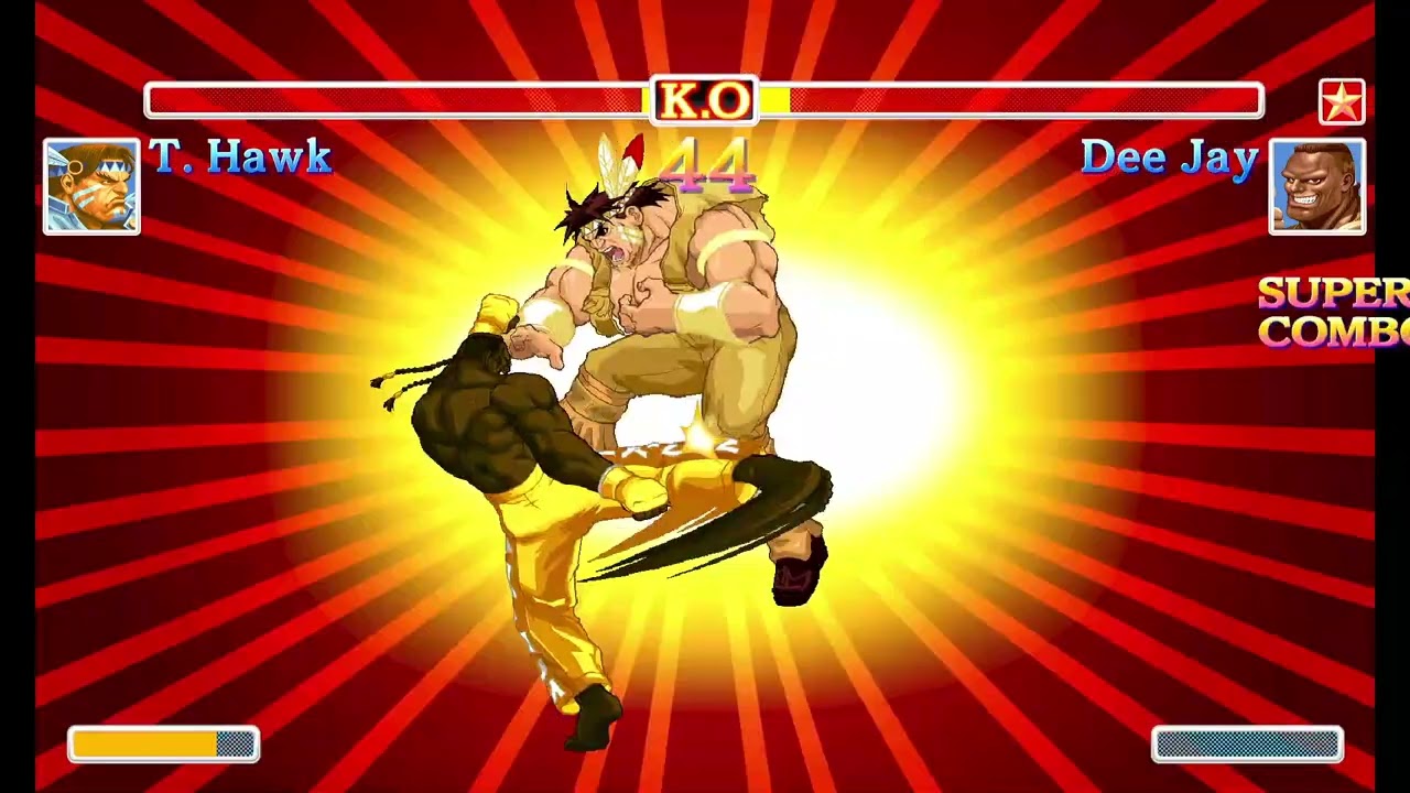 Ultra Street Fighter II(Switch)-T.Hawk vs Dee Jay II