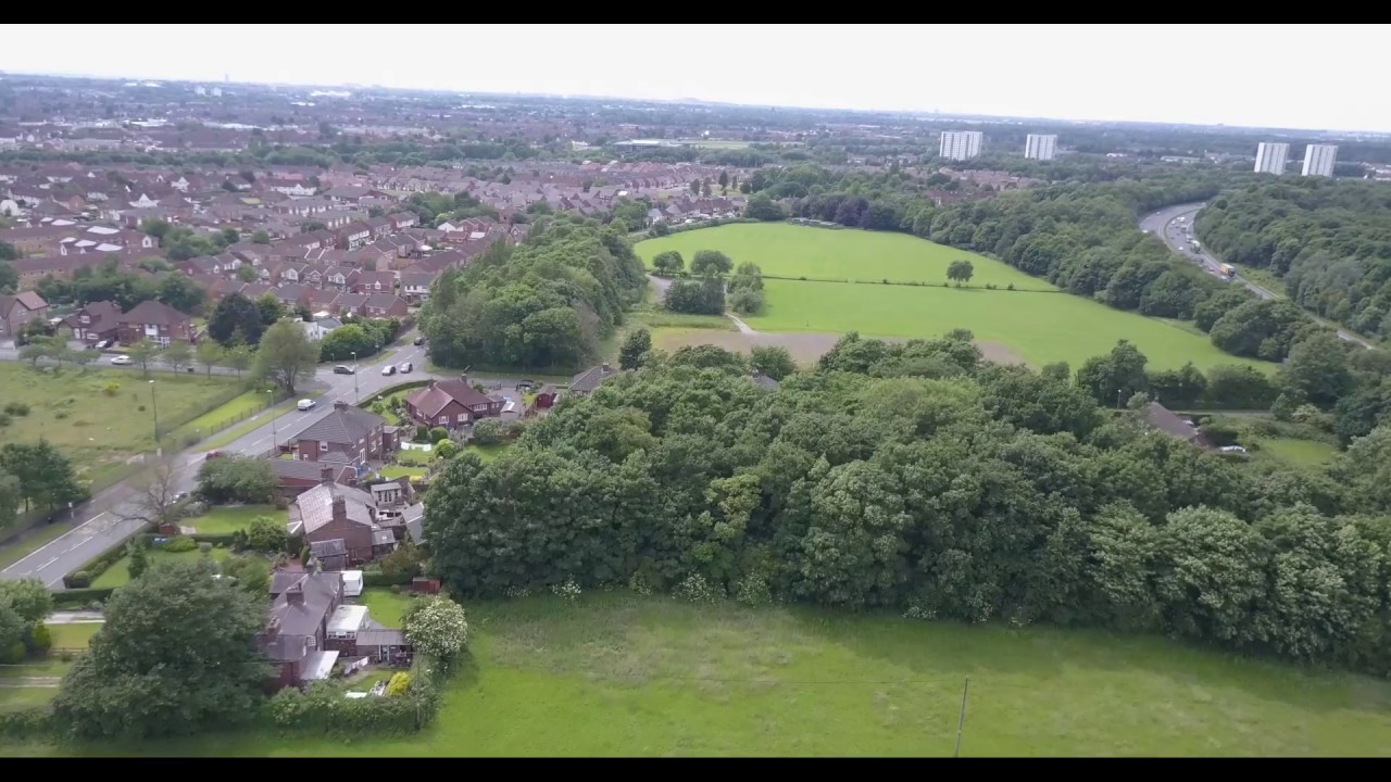 Knowsley Lane's beautiful greenbelt (now no longer 'greenbelt') - 2017