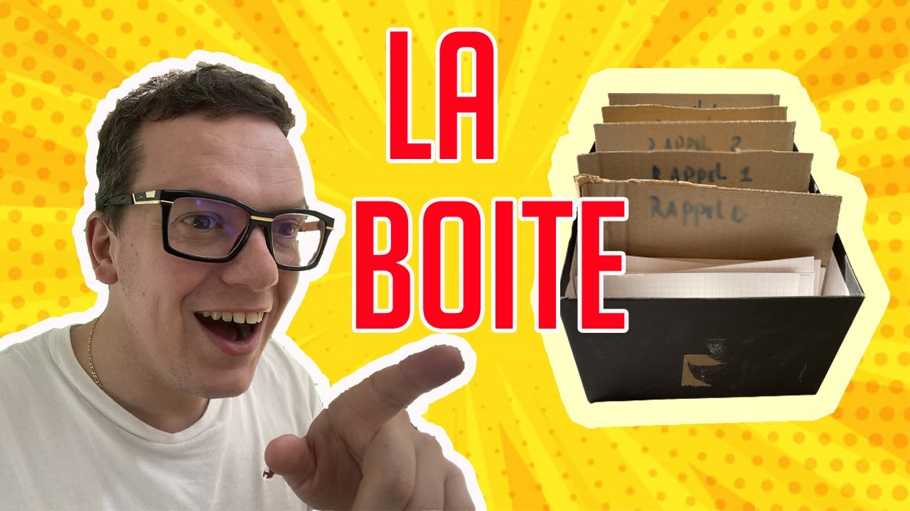 LA BOITE MAGIQUE POUR MEMORISER !!!
