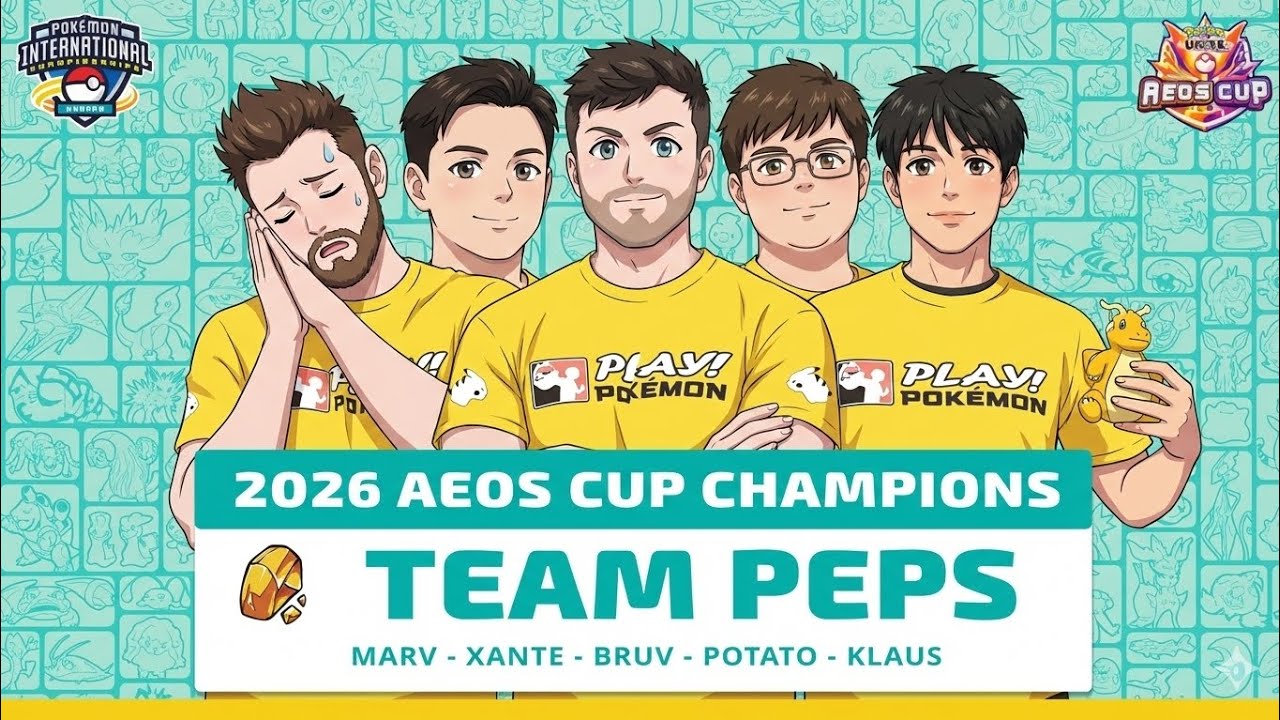Os Segredos da Team Peps! A Primeira Equipe da Europa a vencer o EUIC de Pokémon Unite 2026