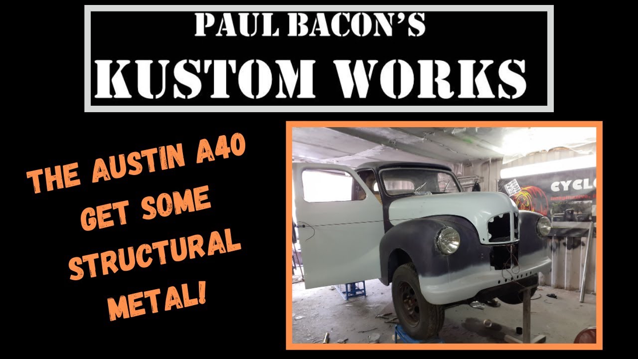 PART 2: AUSTIN A40 60'S STYLE PICK UP