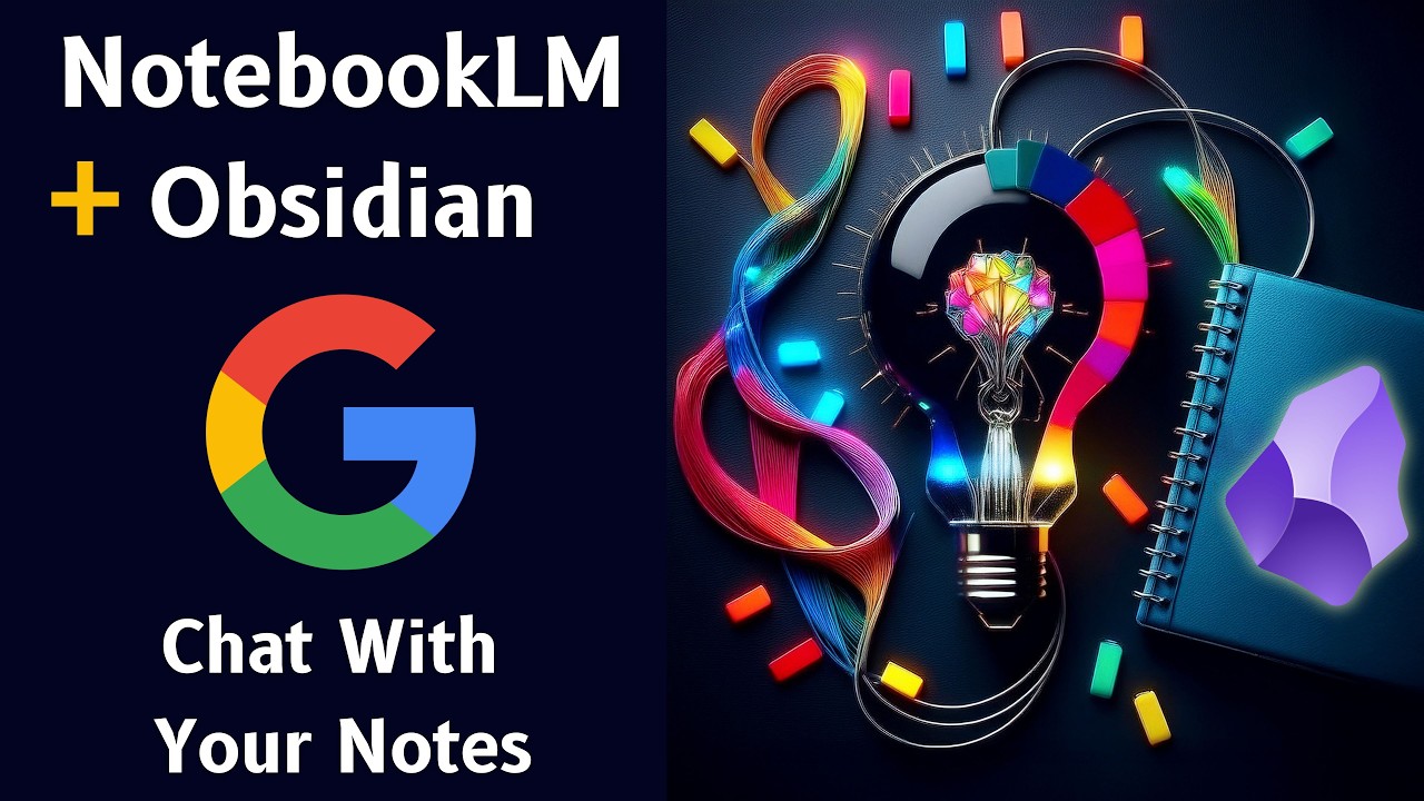 How I Use NotebookLM With Obsidian 📝 Practical Note-Taking + AI 🤖