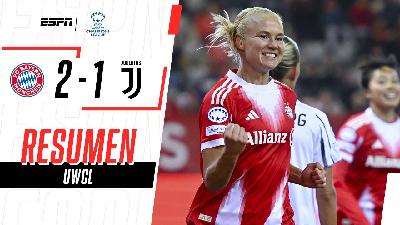 LAS BÁVARAS LE GANARON SOBRE LA HORA A LA VECCHIA SIGNORA | Bayern Munich 2-1 Juventus | RESUMEN