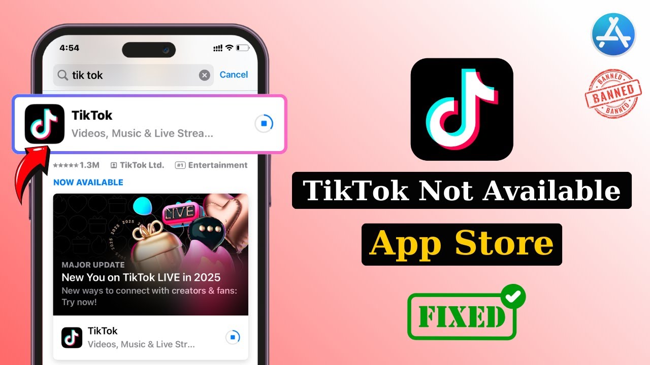 How To Fix TikTok Not Available In The App Store On iPhone | Install TikTok If It's Not Available