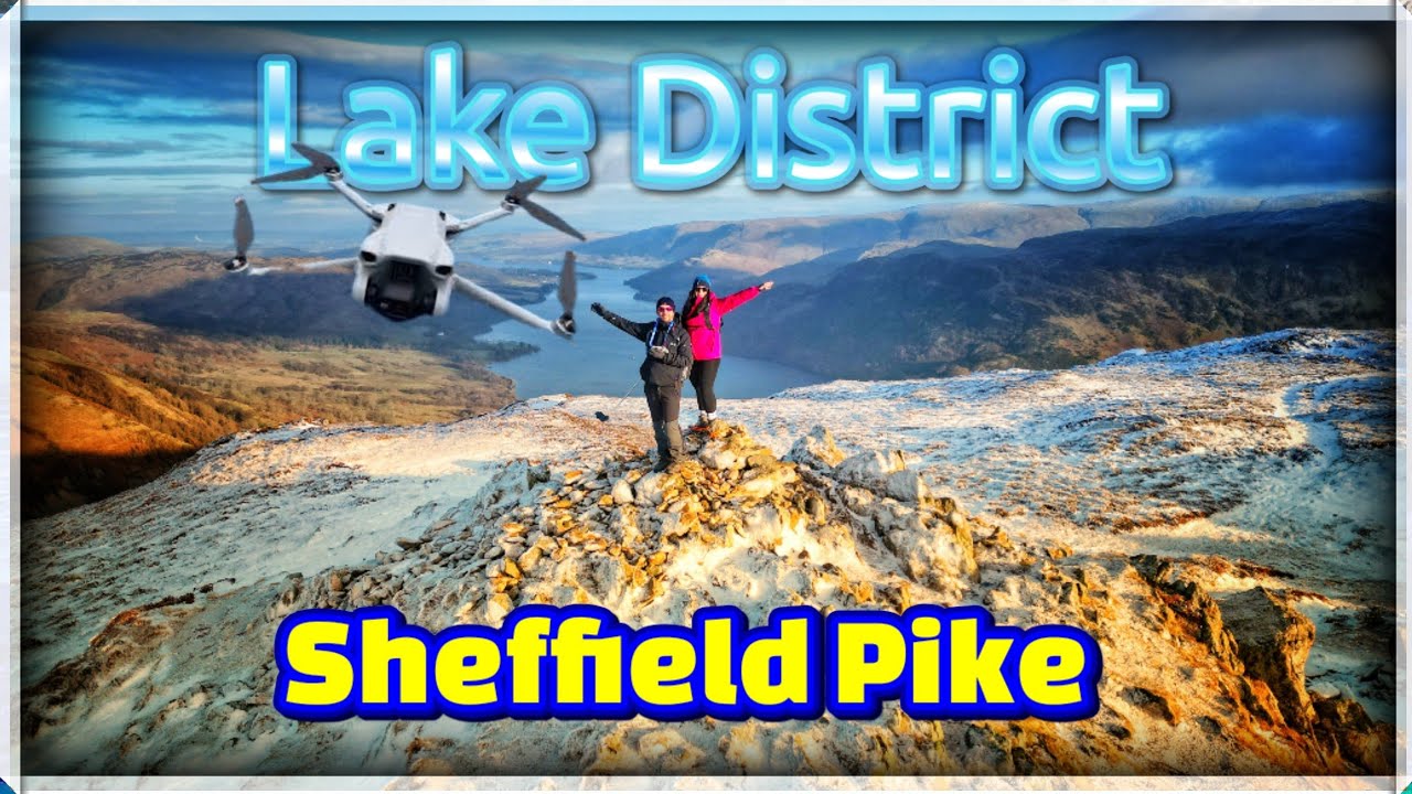 Sheffield Pike Lake District Drone footage Janek Włóczykij 2026 Winter wonderland 