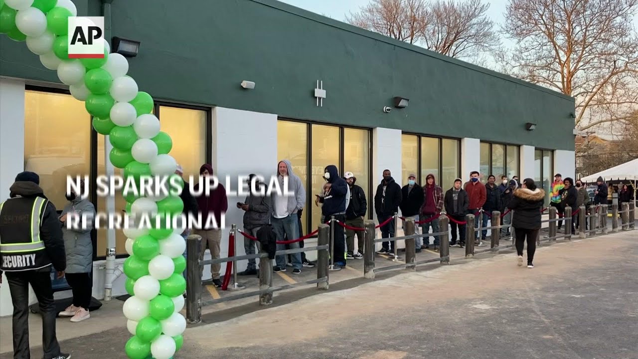 NJ sparks up legal recreational marijuana sales