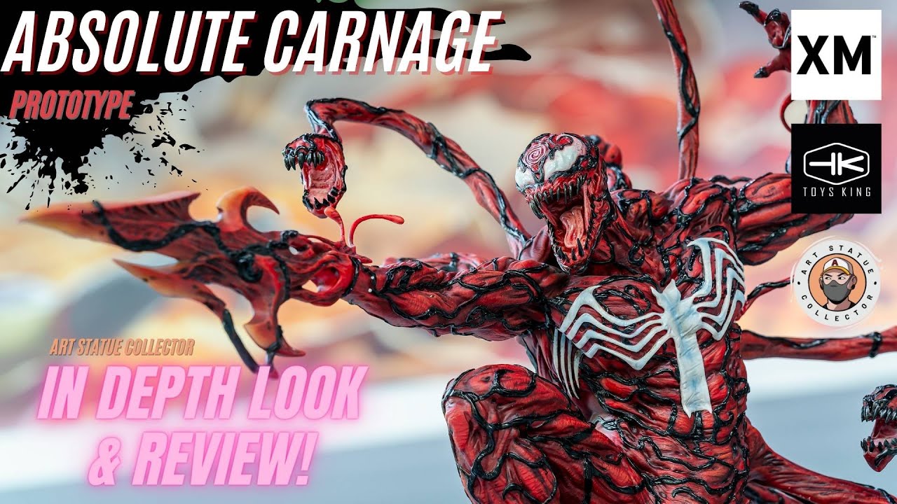 1/4 Scale Absolute Carnage [ prototype ] Review | XM Studios