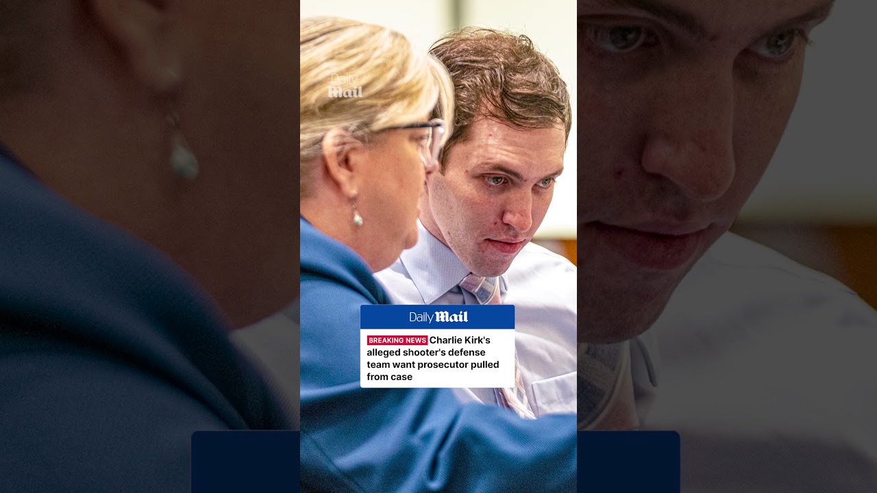 Charlie Kirk shooting suspect wants prosecutor removed