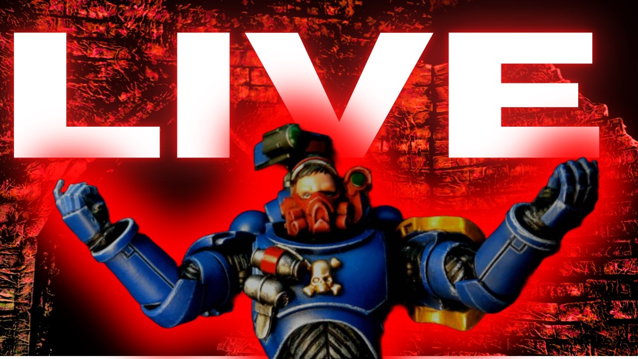Animating LIVE! working on another Warhammer vid