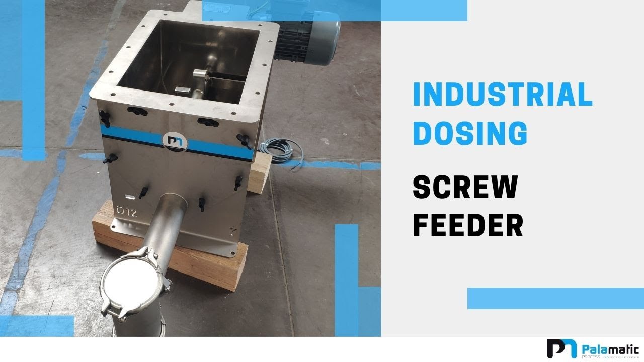 Screw feeder | Palamatic Process Inc.