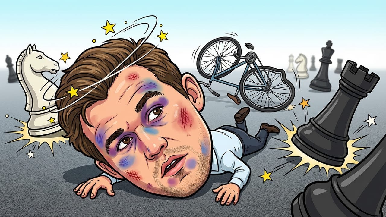 SUMEMPLANG SI MAGNUS CARLEN SA SUPER GM NG UZBEKISTAN!