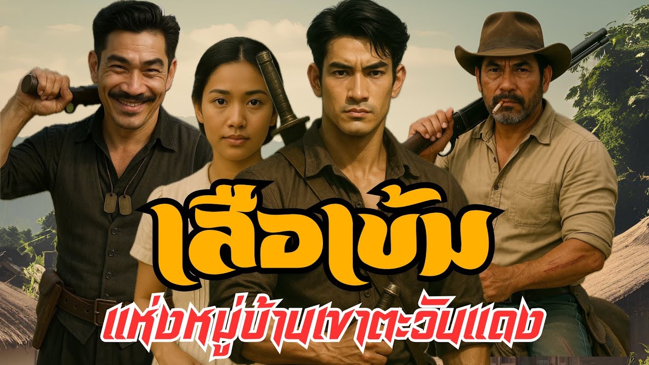 เสือเข้ม แห่งหมู่บ้านเขาตะวันแดง | เรื่องเล่า ใต้เงาจันทร์ #นิยายแอคชั่น  #นิยายเสียง  #นิยาย