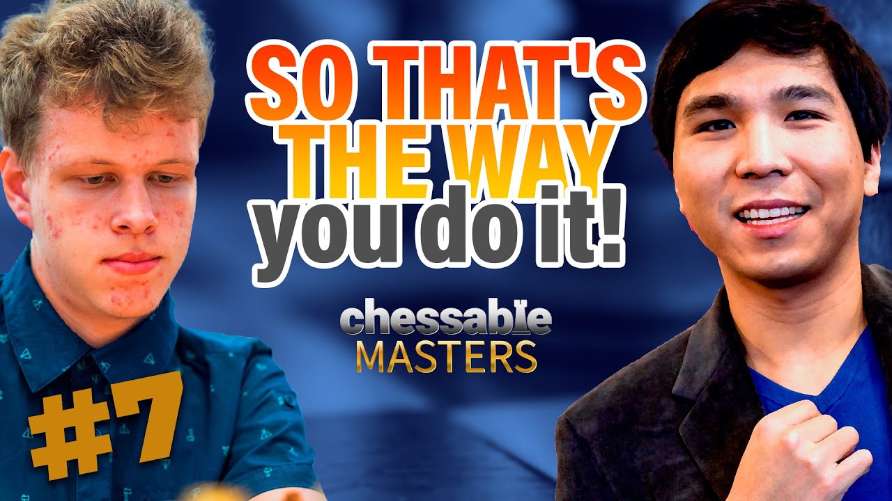 So that's the way you do it! - Chessable Masters Rapid #7