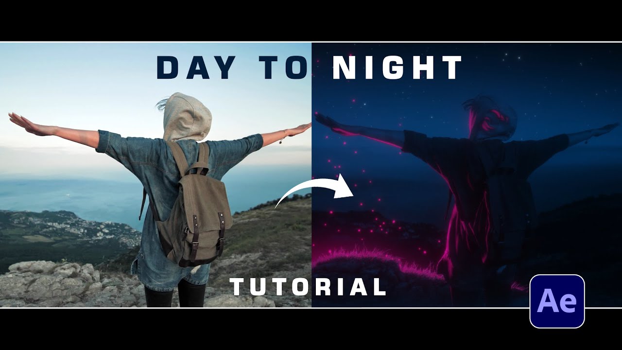 Day to Night VFX in After Effects - TUTORIAL