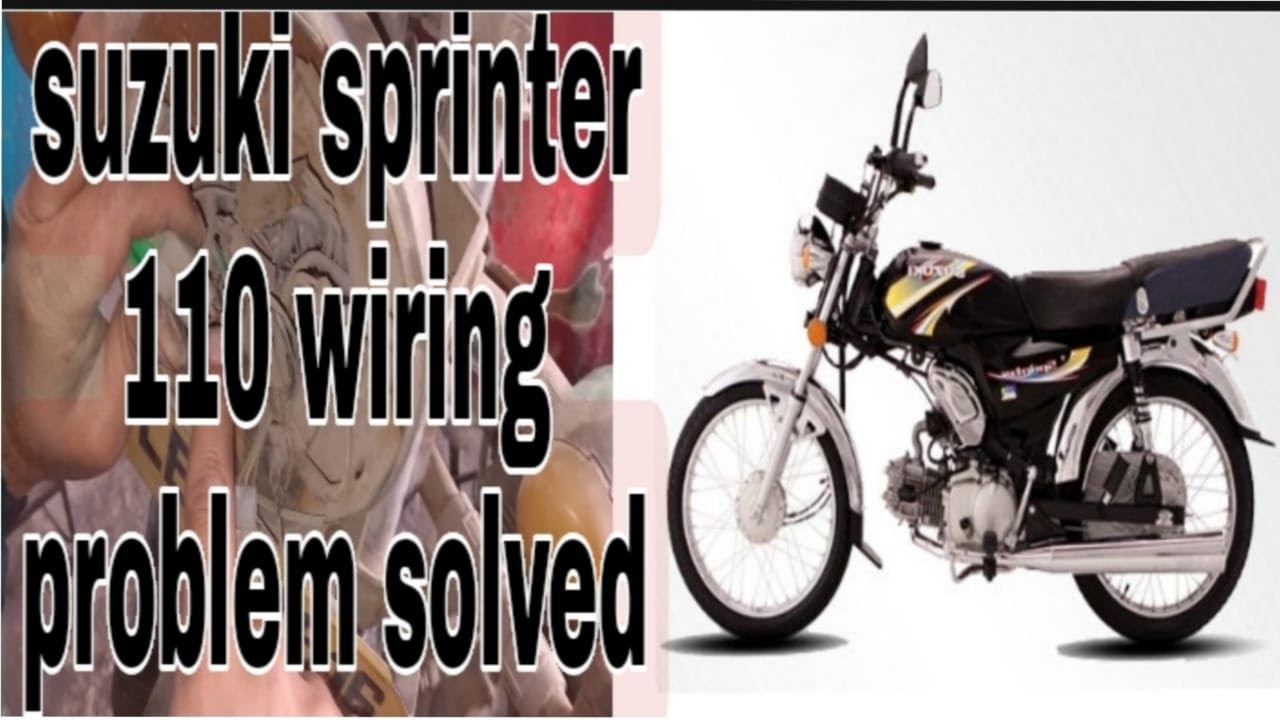 suzuki sprinter 110 wiring problem solved @kashifsuzukicentre