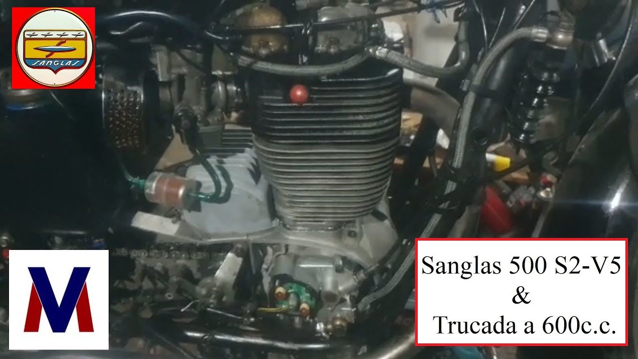 Sanglas 500 S2-V5 & Trucada a 600c.c.
