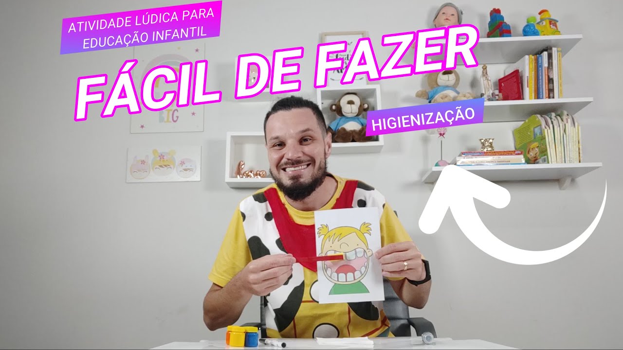 ATIVIDADE LÚDICA DE HIGIENIZAÇÃO PARA EDUCAÇÃO INFANTIL (FÁCIL DE FAZER) - P&P EDUCAÇÃO