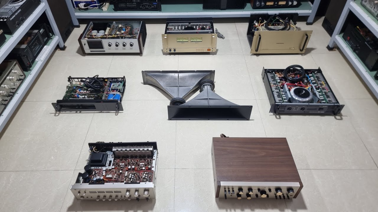 XẢ TẾT Ampli xuất âm biến thế đảo pha 24 sò sắt 1200w giá tốt.Hanh Audio 0967.996.893