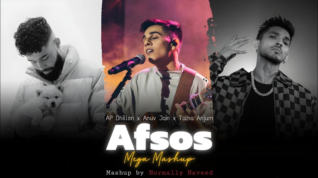Afsos [Mega Mashup] - Anuv Jain | Talha Anjum Ft.AP Dhillon | Normally Naveed