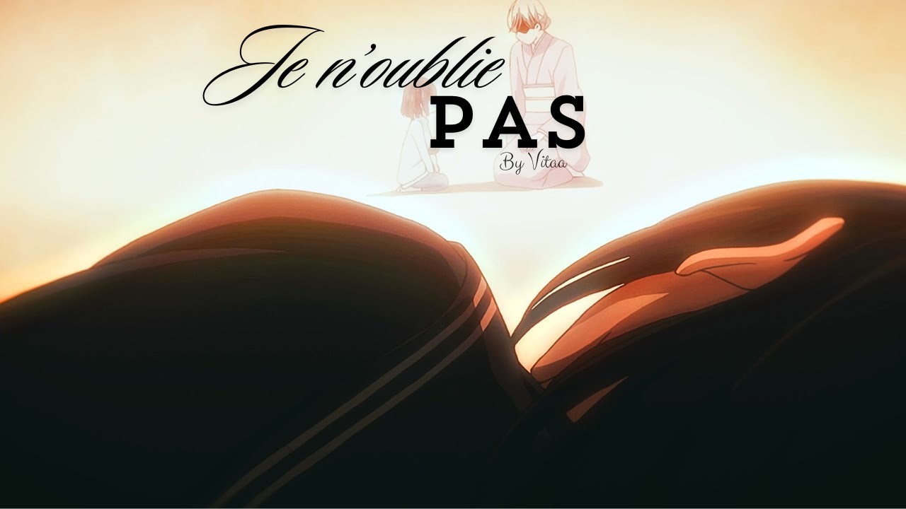 ||Nightcore AMV|| Je N'oublie Pas (VITAA)