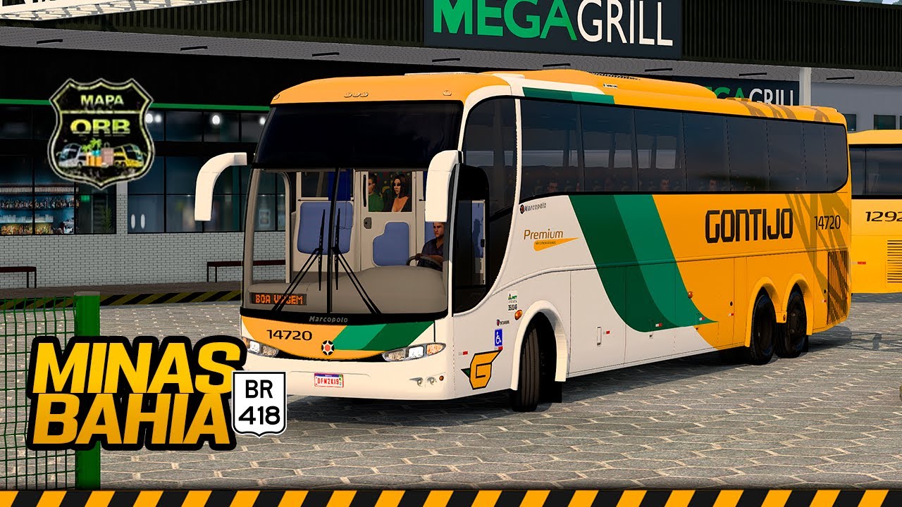 ETS2 MODBUS | Percorremos um trecho da Minas-Bahia!