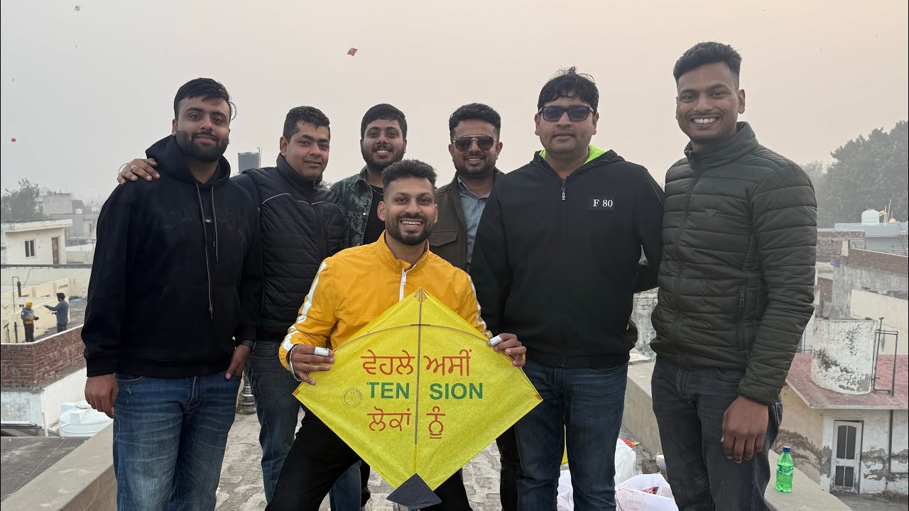 Sangrur basant Panchami 2025 | basant vlog | shubh neha vlogs | KITE FLYING |