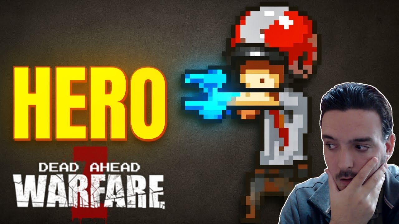 DEAD AHEAD ZOMBIE WARFARE #107 - O HERO NÍVEL MÁXIMO DEIXOU O JOGO FÁCIL KKKK