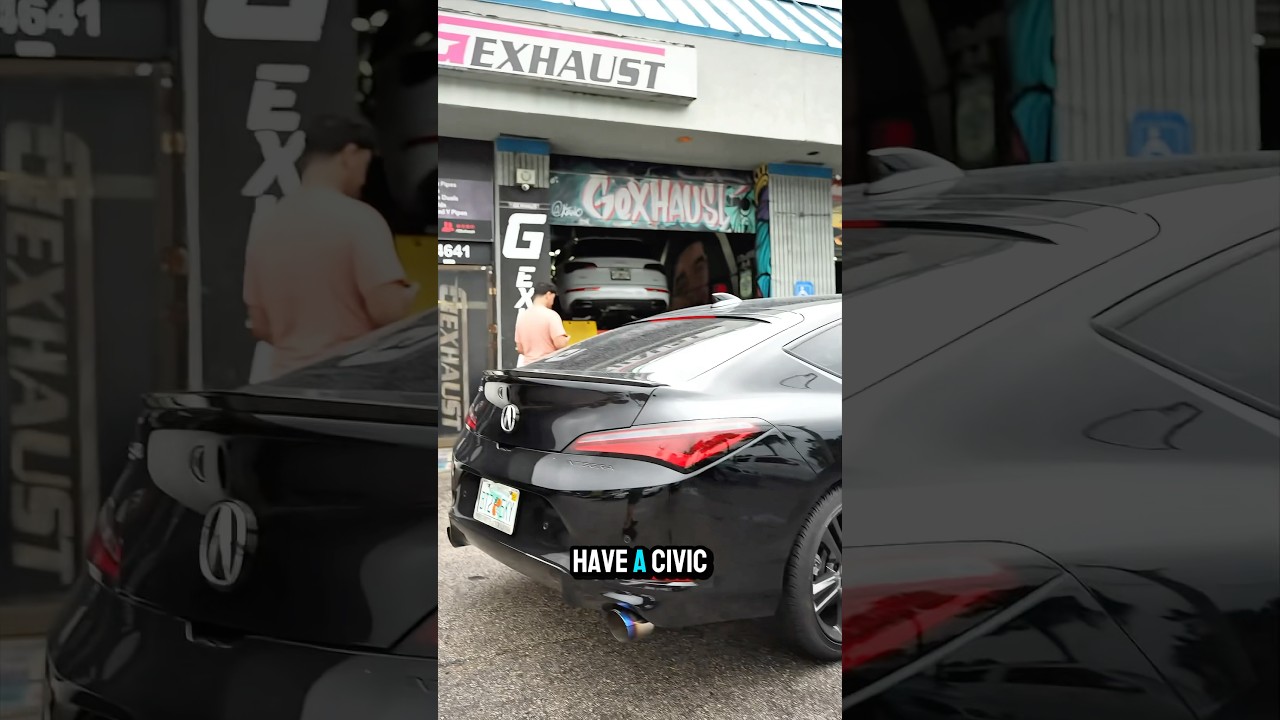 *СОВЕРШЕННО НОВЫЙ* Выхлопная система Acura Integra Remark