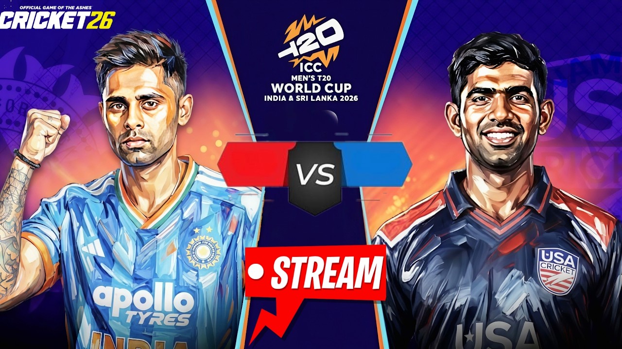 🔴Live : India vs Usa ICC T20 World Cup 1st Match Live | IND vs USA | Live Cricket Match Today