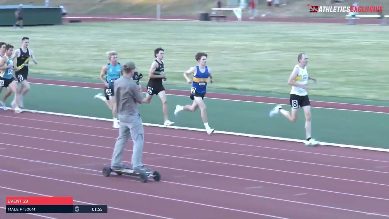 Male F 1500m: 2025-26 Victorian Milers Club - Meet 3
