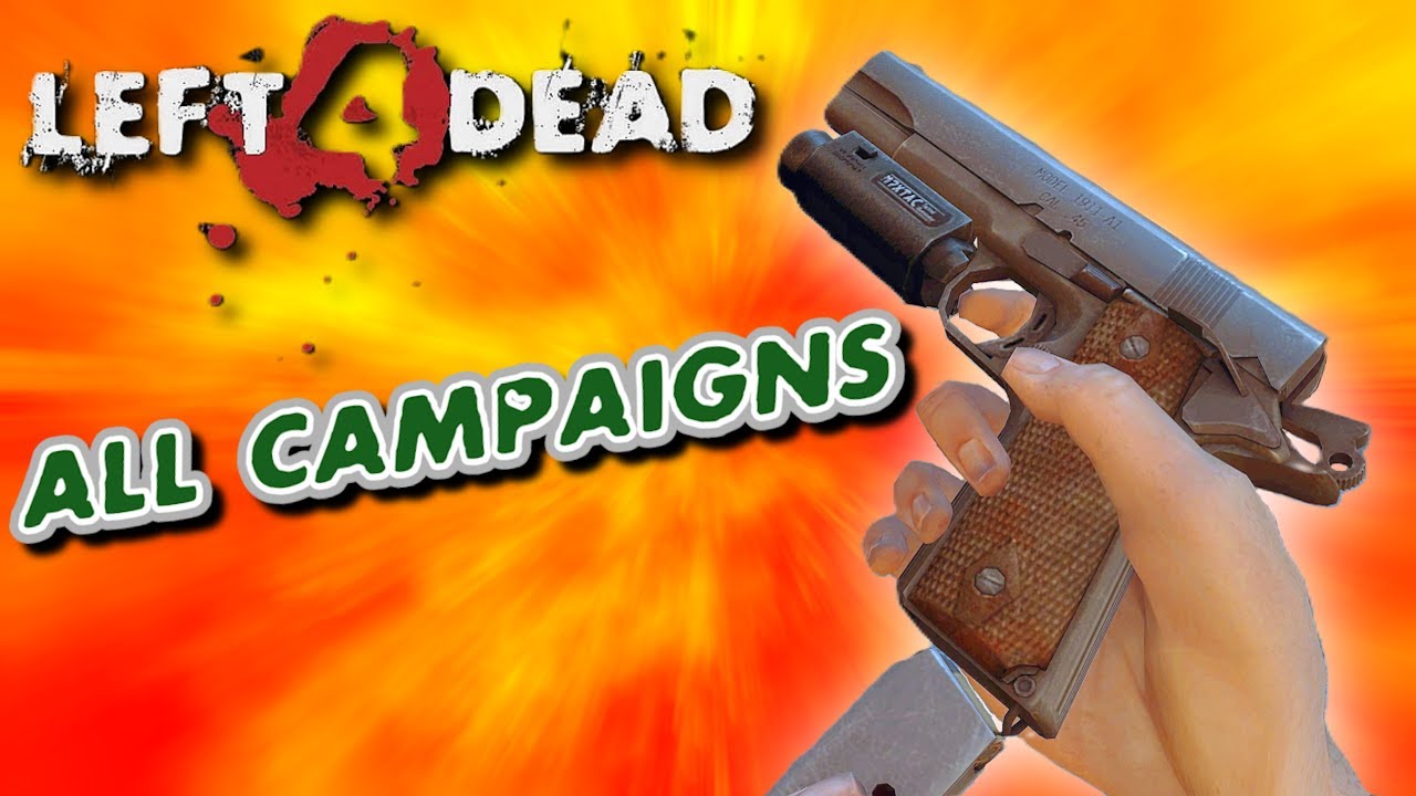 Left 4 Dead - Pistol Only, Solo (Expert)